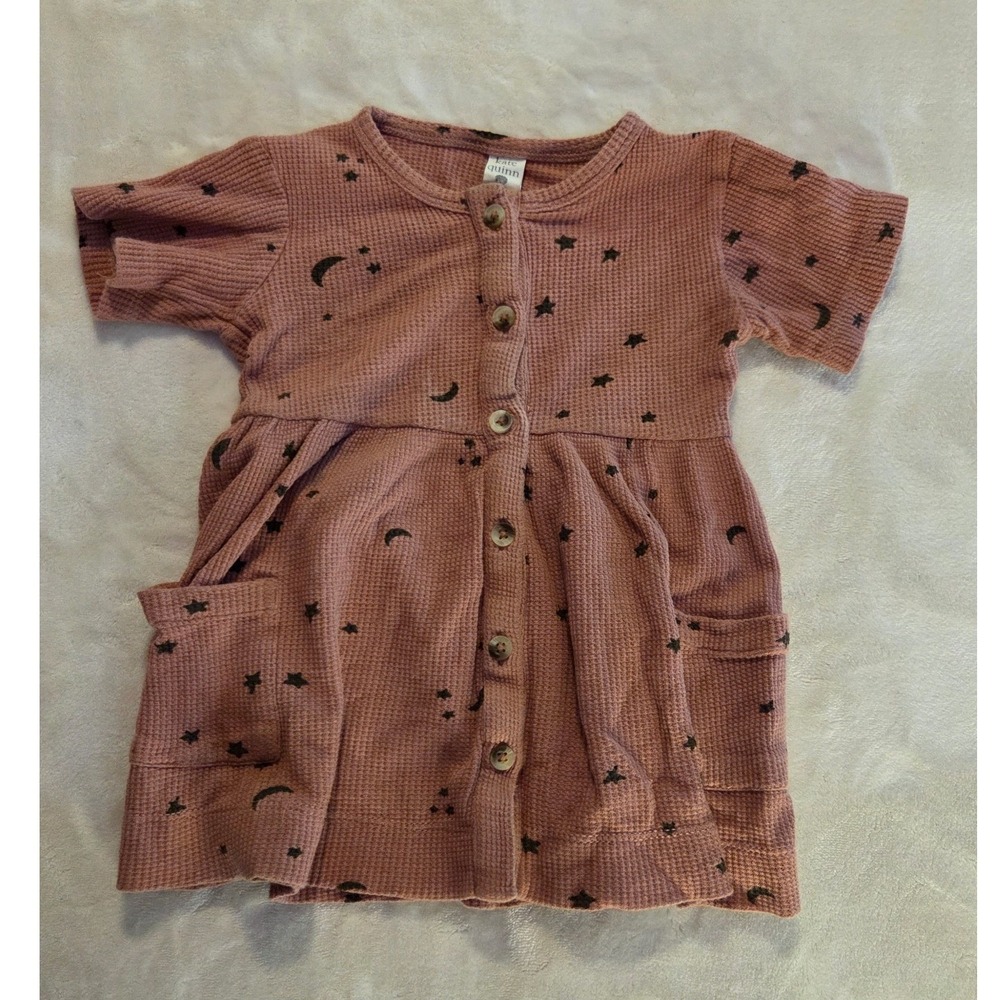 Kate Quinn Organic Cotton Celestial Print Dress 18–24M